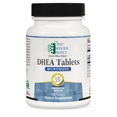Micronized DHEA tablets, dietary supplement.