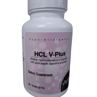 HCL V-Plus: 90 hypo-allergenic tablets.
