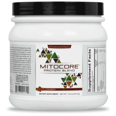 Mitocore Strawberry Protein Blend, 14.6 oz.