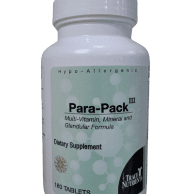 Para-Pack III: Hypoallergenic multivitamin tablets.