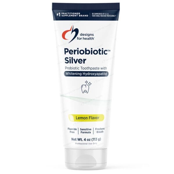 DFH - Periobiotic Silver (LEMON) ToothPaste - 4 oz