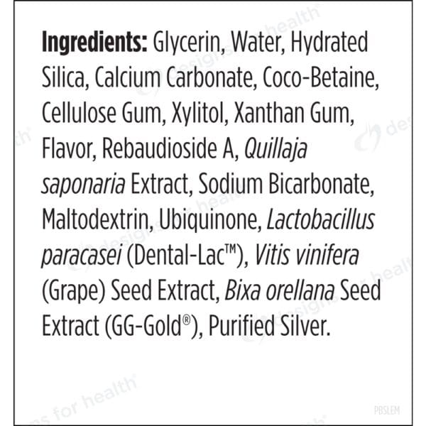 DFH - Periobiotic Silver (LEMON) ToothPaste - 4 oz - Image 2
