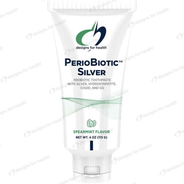 DFH - Periobiotic Silver (Spearmint) ToothPaste - 4 oz