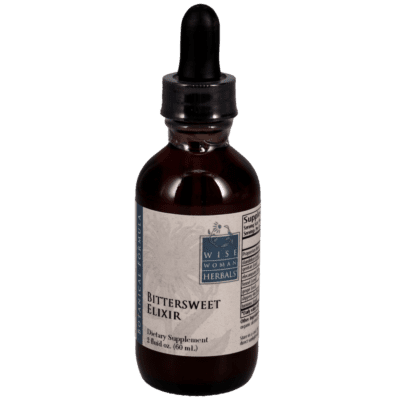 Wise Woman Herbals Bittersweet Elixir bottle.