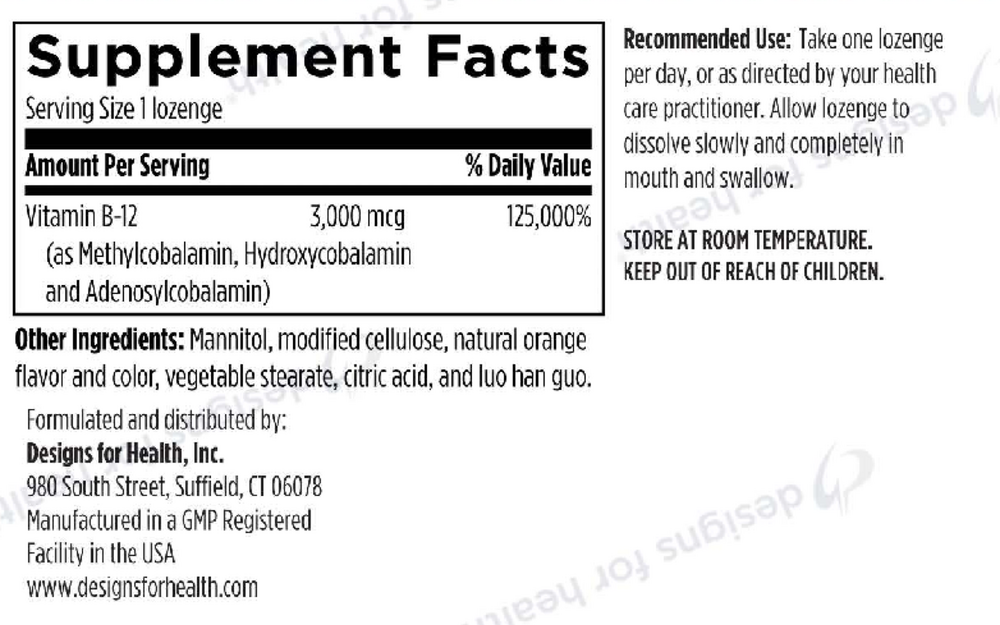 DFH-212 – Tricobalamin Lozenges (60) - Image 2